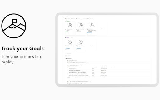 Personal Planner for Notion