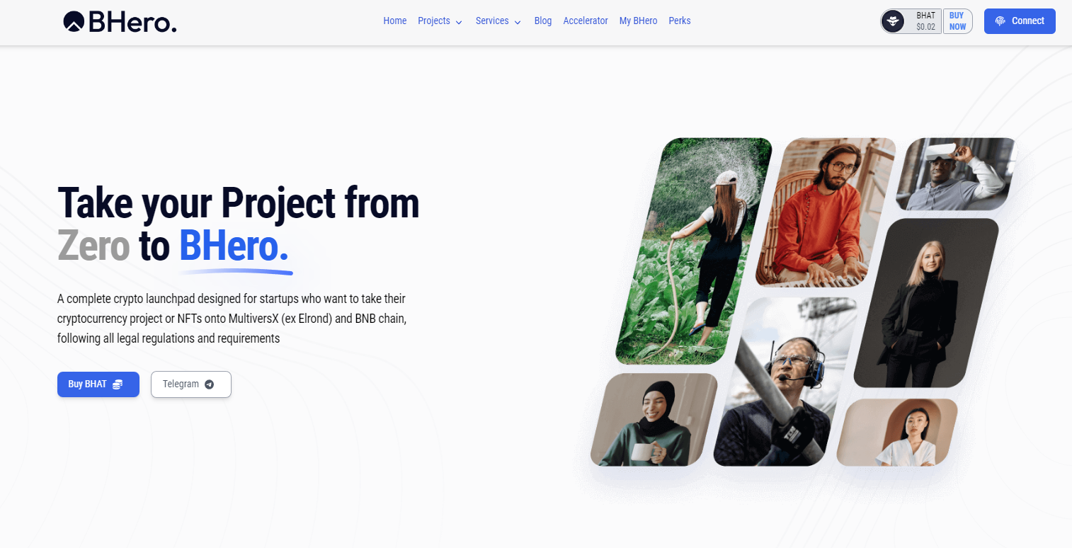 Crypto Launchpad BHero