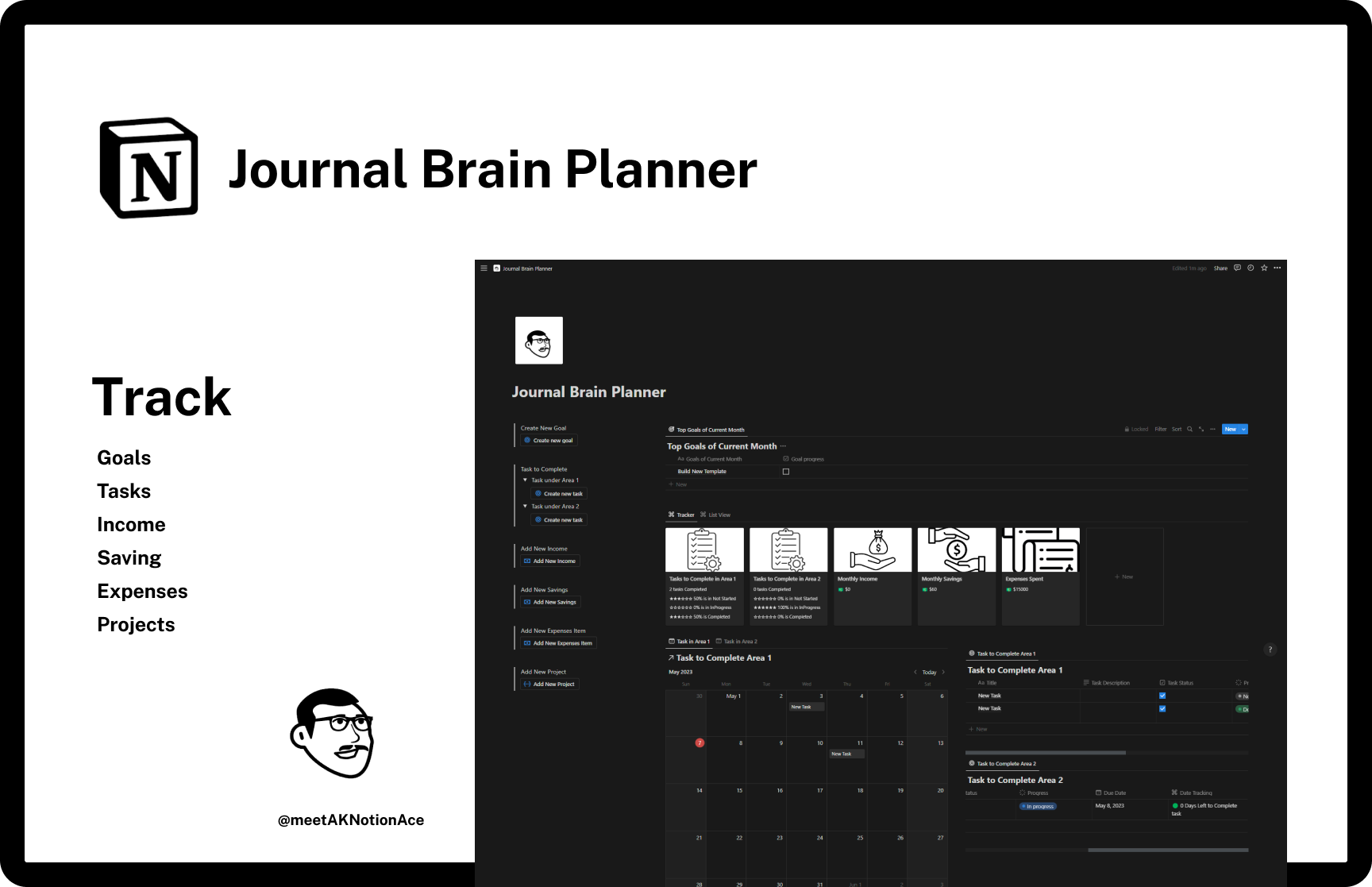 Journal Brain Planner