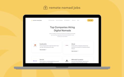 Remote Nomad Jobs