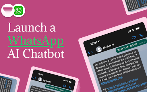 WhatsApp AI Chatbot by My AskAI