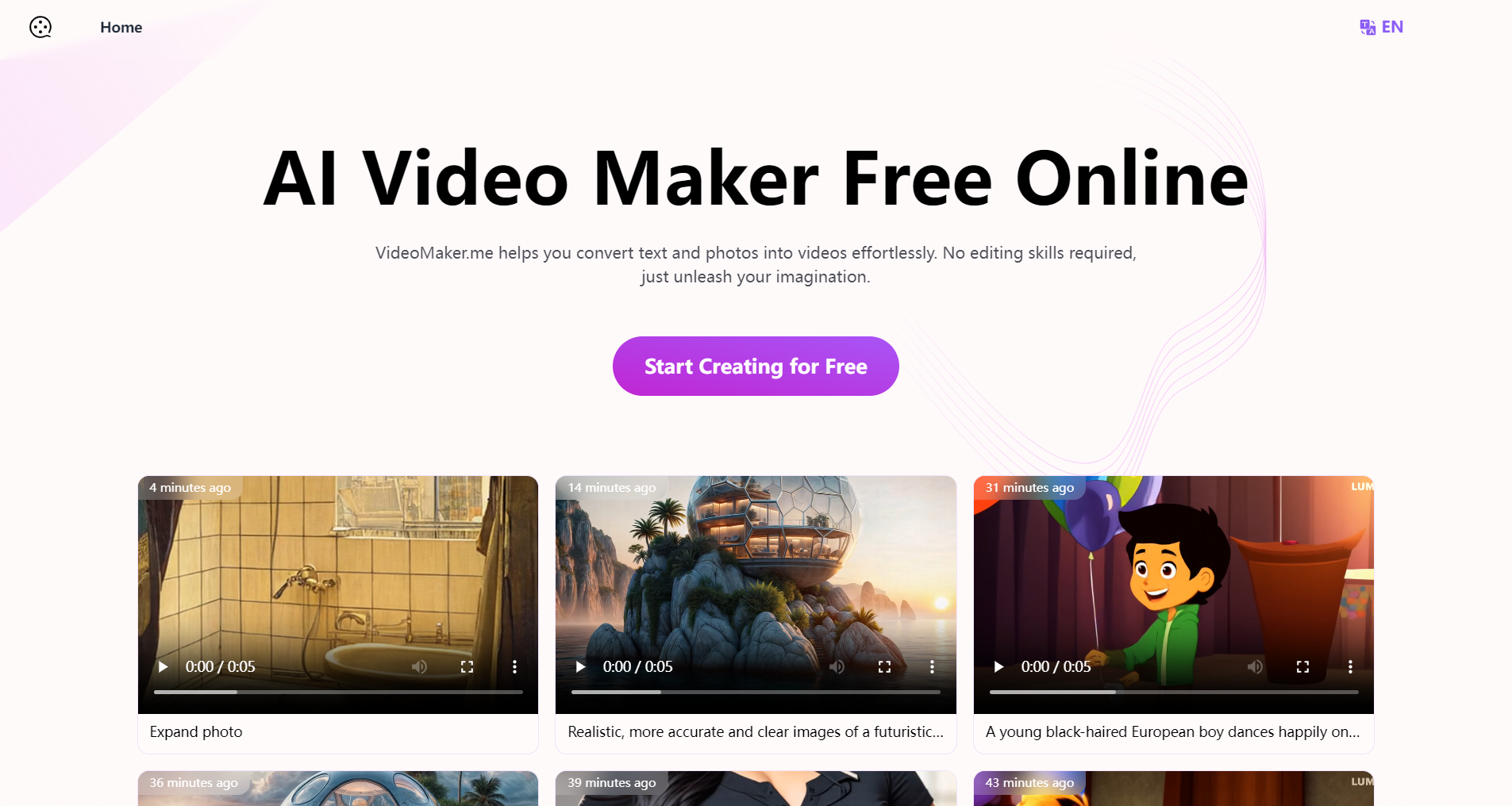 VideoMaker.me:AI Video Maker Free Online