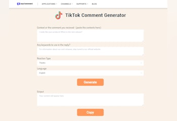 TikTok Comment Generator