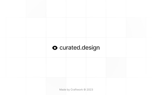 Curated Design