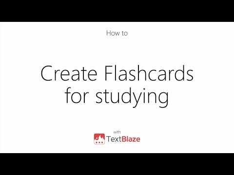 Simple Flashcard Generator 