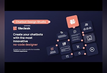 Chatbot Design Studio by Tiledesk
