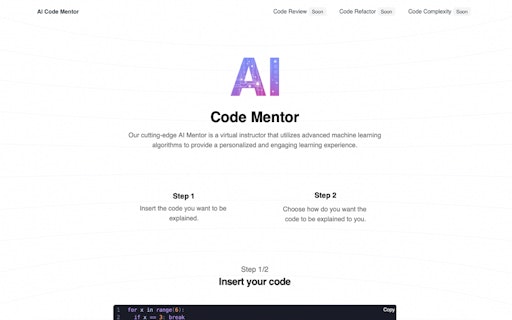 AI Code Mentor