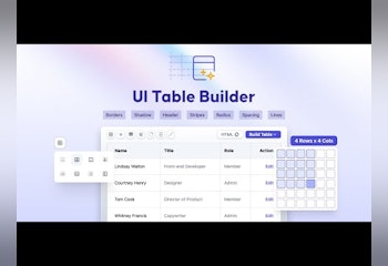 UI Table Builder