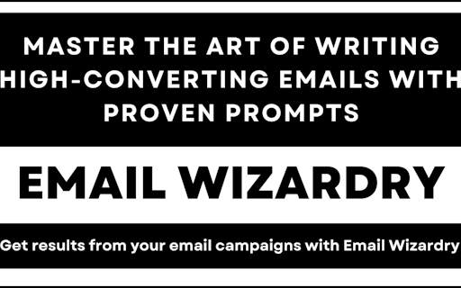Email Wizardry: Prompts for Conv. Emails