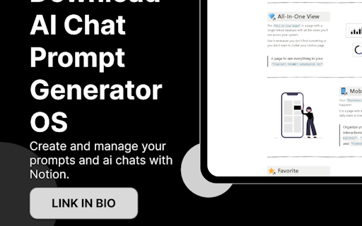 ChatGPT Prompt Generator OS
