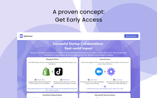 UpPartner - Early Access