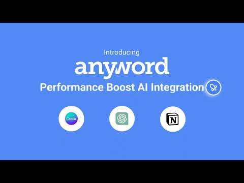 Anyword Performance Boost AI Extension