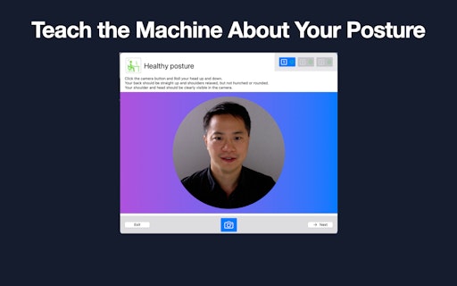 AI Posture Monitoring App on Your Mac
