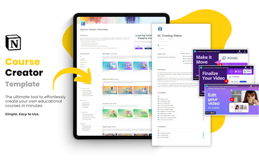 Course Creator: Modular Course Builder