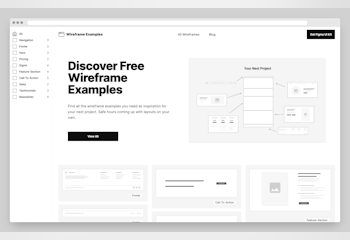 Wireframe Examples