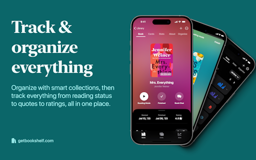 Bookshelf: A Better Reading Tracker