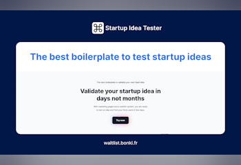 Startup Idea Tester