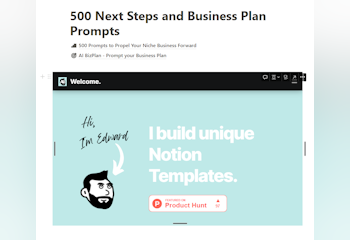ProfitPrompts - 500 Next Steps + BizPlan