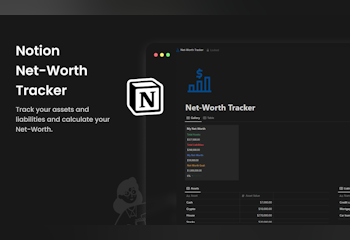Notion Net-Worth Tracker