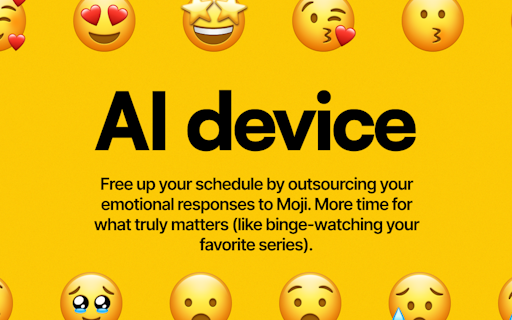 moji AI wearable