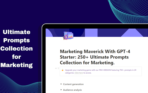 Marketing Maverick With GPT-4