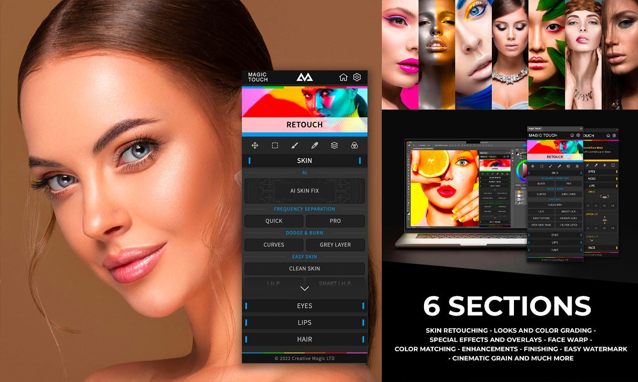 Creative magic panel