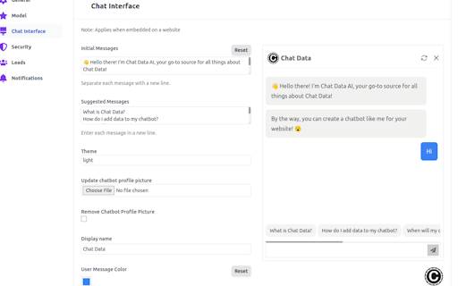 Chat Data