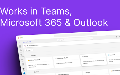 AI Perfect Assistant - GPT for Office365
