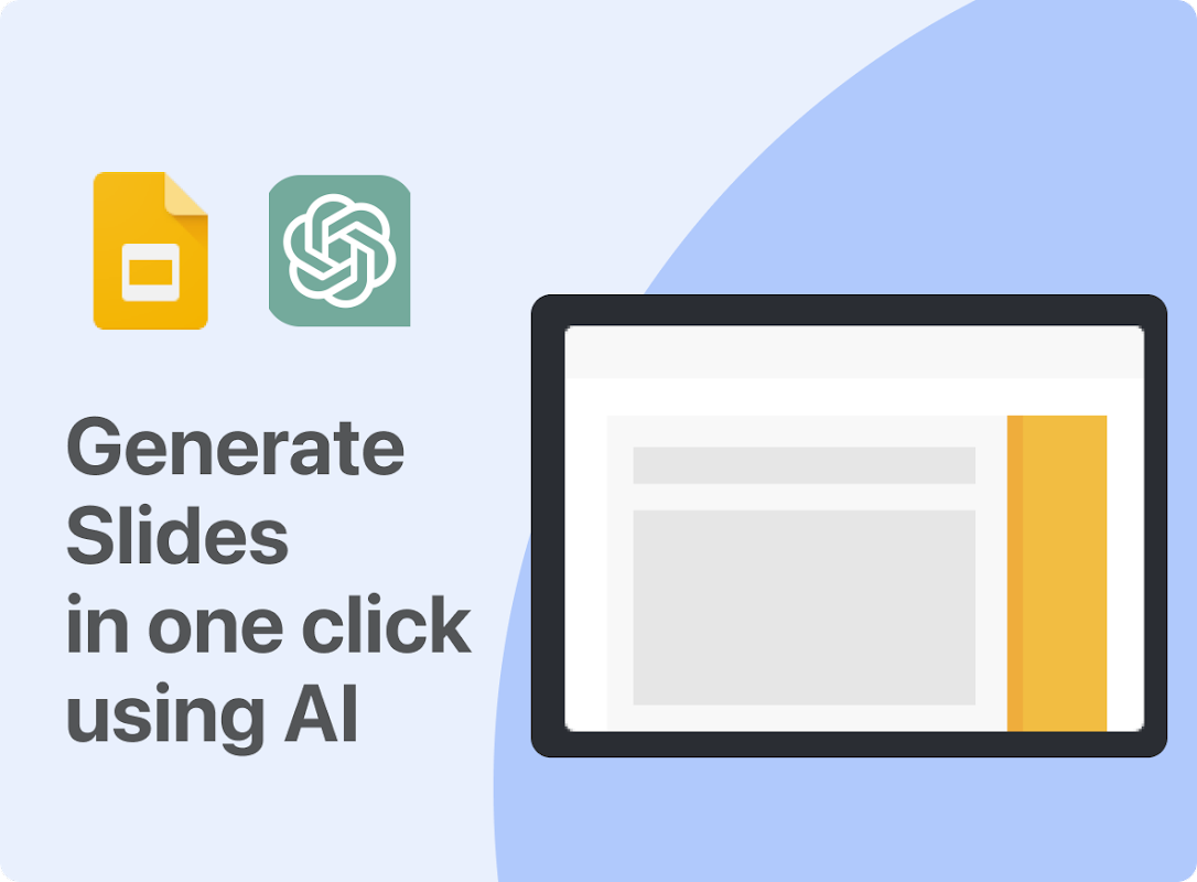 AI GPT for Google Slides