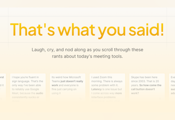 That's What You Said!