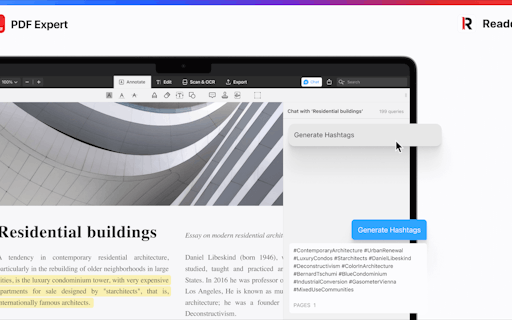 AI Chat (BETA) for PDF Expert