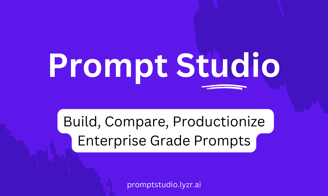 Prompt Studio by Lyzr.ai