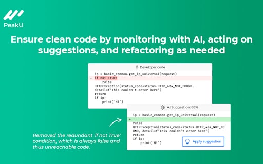 PeakU Tech KPIs