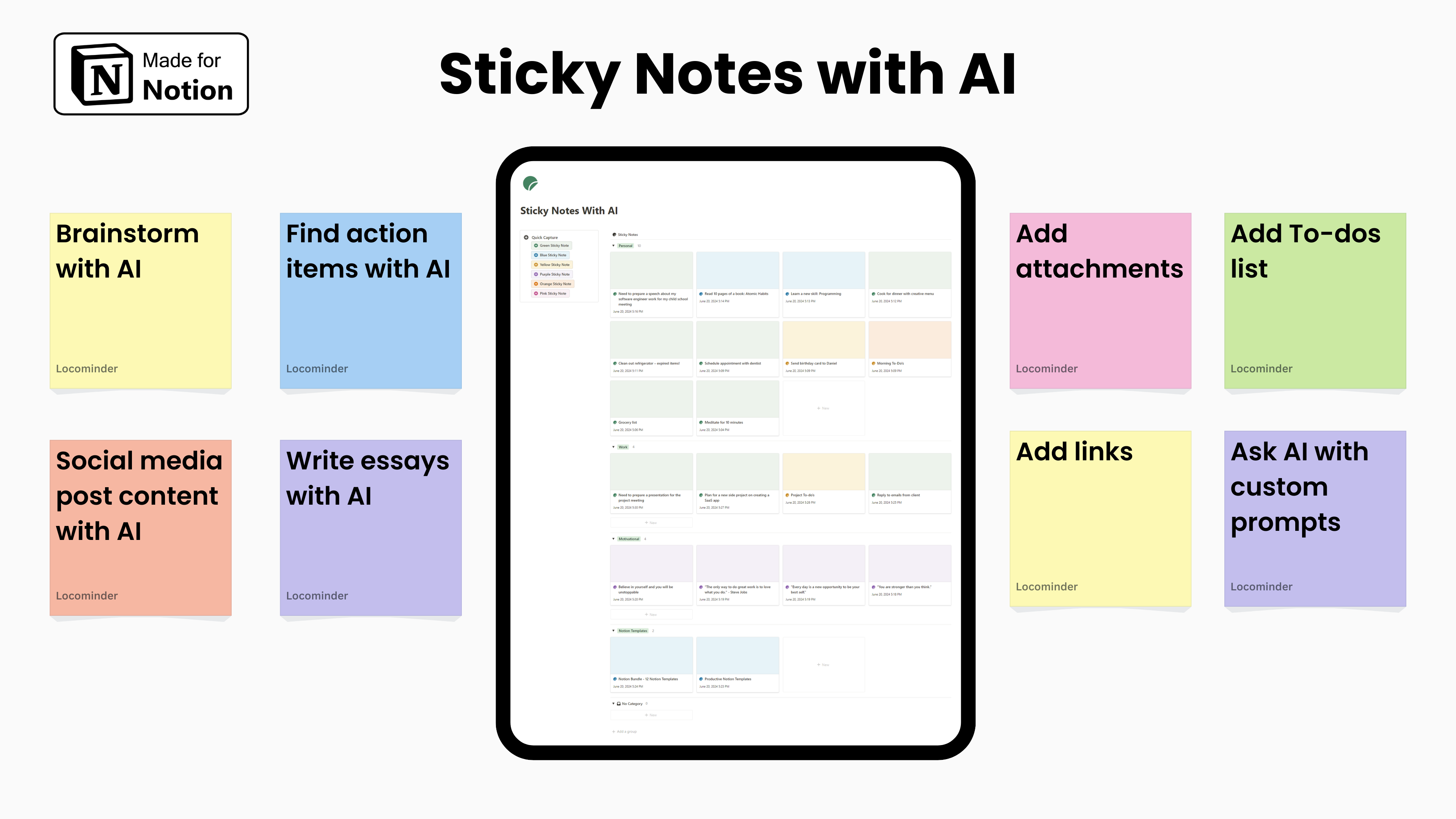 Sticky Notes with AI