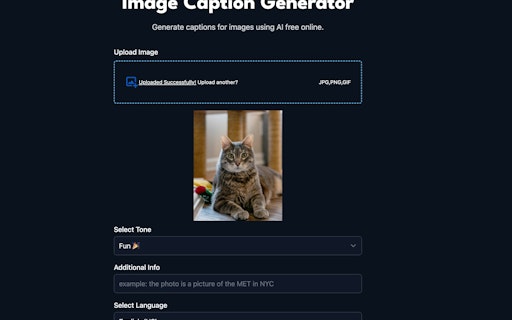 Image Caption Generator