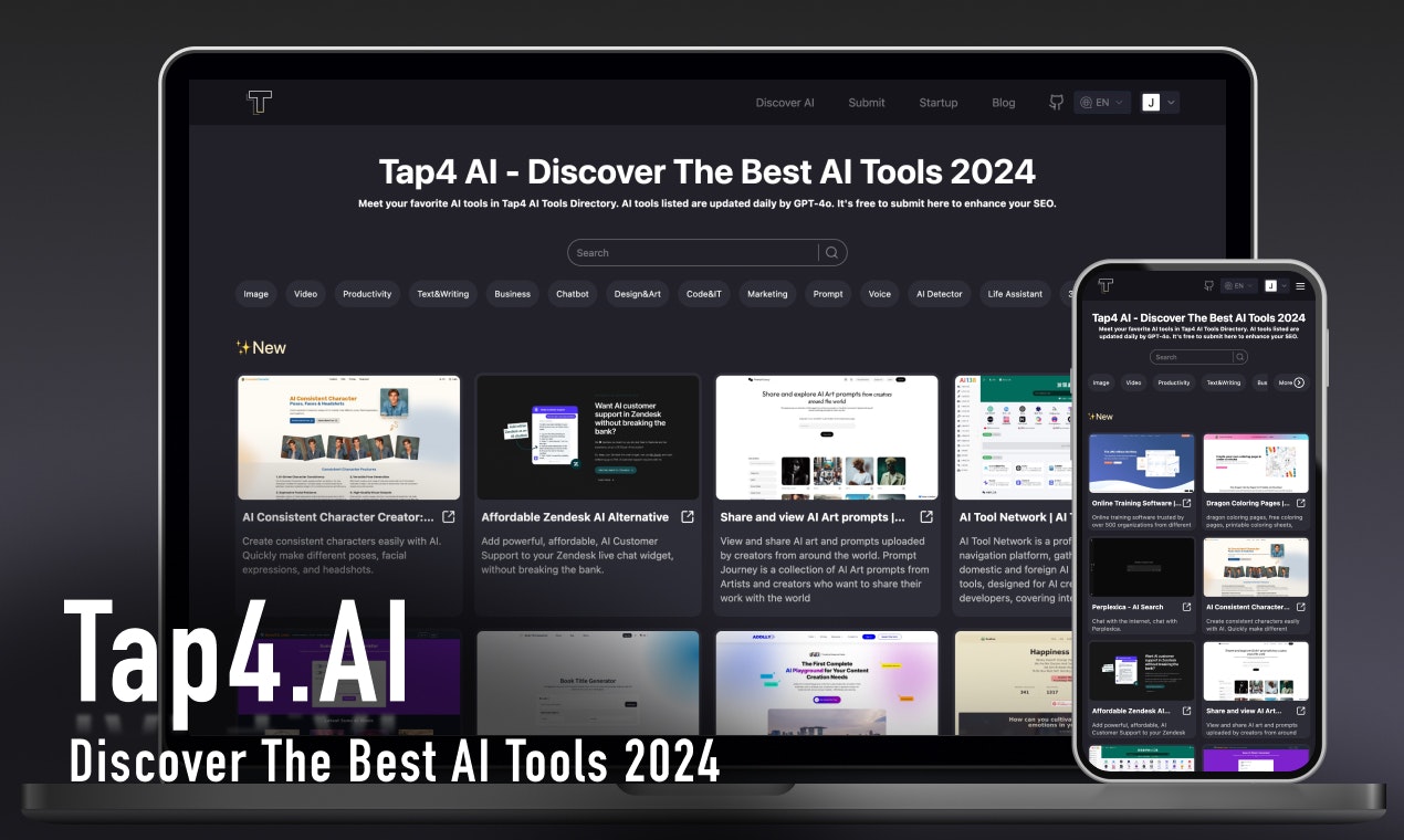 AI Tools Directory by Tap4 AI
