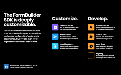 FormBuilder SDK by Tripetto