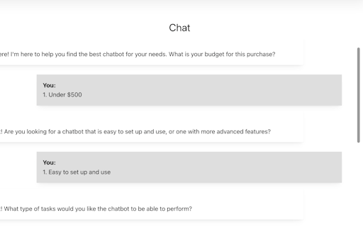 ChatGPT AI Product Finder