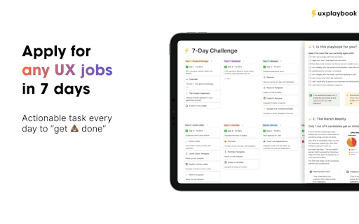 7-Day UX Job Hunting Challenge