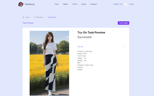 HeyBeauty AI Try-On Copilot