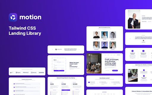 Motion Tailwind CSS
