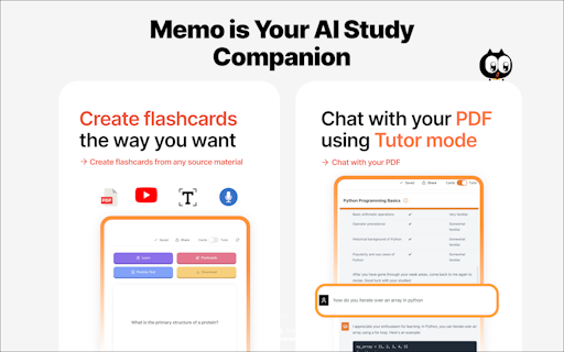 Memo (formerly PDF2Anki)