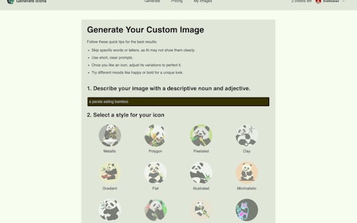 Generate Icons