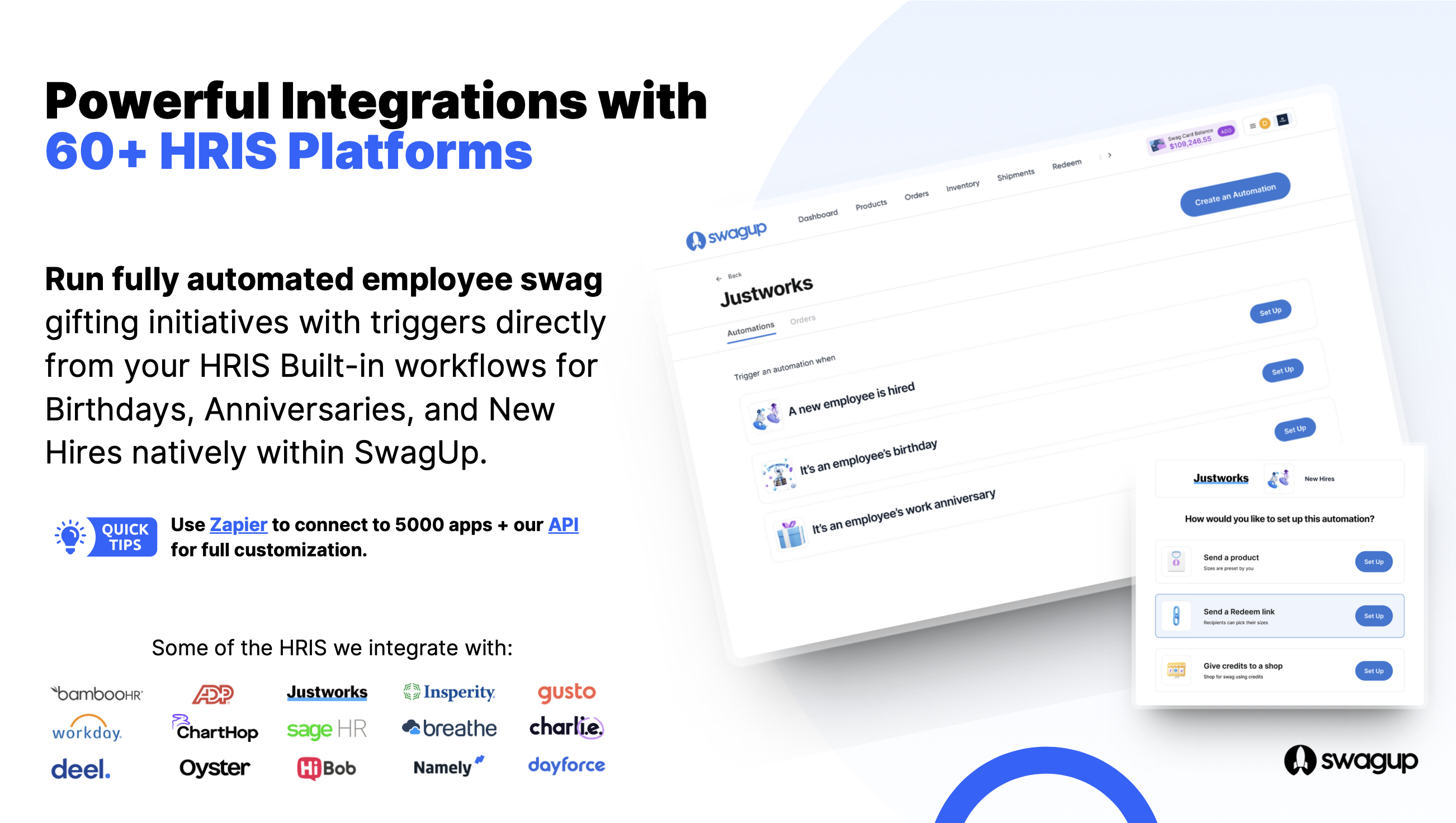 HR Integrations by SwagUp