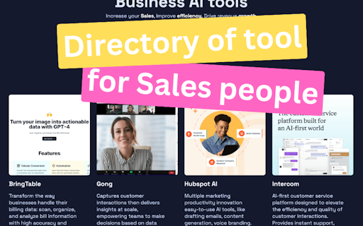 Sales Tools AI