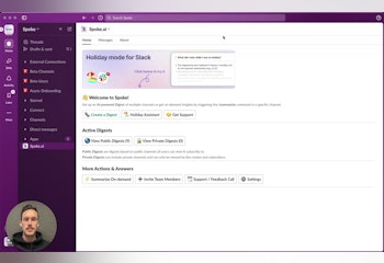 Slack Holiday Mode by Spoke.ai