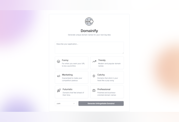 Domainify