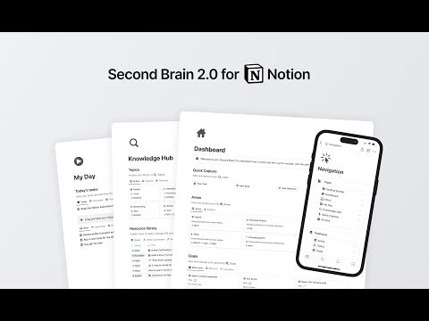 Notion Second Brain 2.0