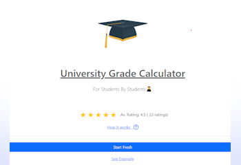 GradeFormula-University Grade Calculator