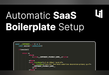 Next.js SaaS Boilerplate Generator
